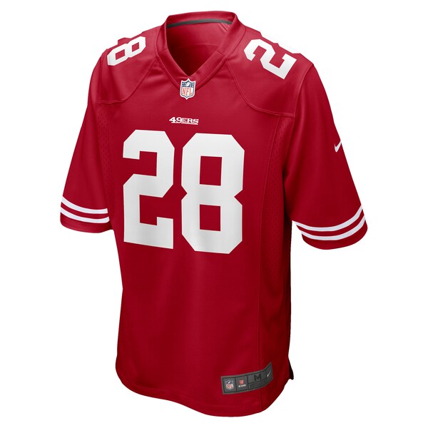 Trey Sermon San Francisco 49ers Nike 2021 NFL Draft Pick Game Jersey - Scarlet - Image 2