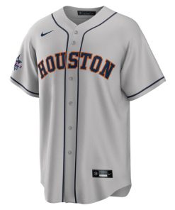 Alternative view of Houston Astros Nike 2025 MLB All-Star Game Away Replica Jersey - Gray