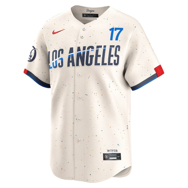 Shohei Ohtani Los Angeles Dodgers Nike 2024 City Connect Limited Player Jersey - Cream - Image 2