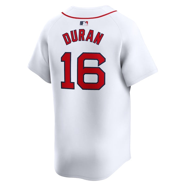 Jarren Duran Boston Red Sox Nike Home Limited Player Jersey - White - Image 3