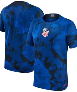 USMNT Nike 2022/23 Away Blank Authentic Jersey - Blue