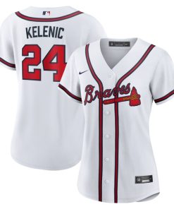Jarred Kelenic Atlanta Braves Nike Women's Home Replica Jersey - White