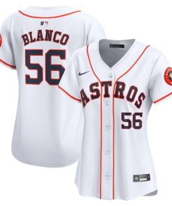 Ronel Blanco Houston Astros Nike Women's Home Limited Jersey - White