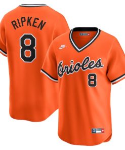 Cal Ripken Jr. Baltimore Orioles Nike Throwback Cooperstown Limited Jersey - Orange