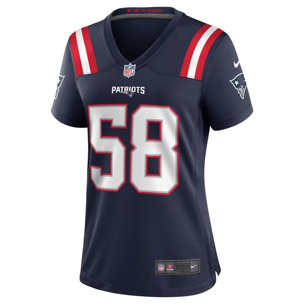 Anfernee Jennings New England Patriots Nike Women's Team Game Jersey - Navy - Image 2