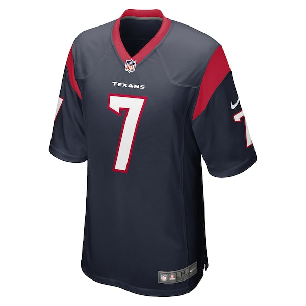 C.J. Stroud Houston Texans Nike 2023 NFL Draft First Round Pick Game Jersey - Navy/Red/White - Image 3