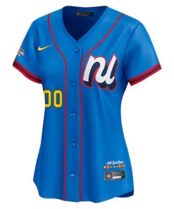 Alternative view of National League Nike Women's 2025 All-Star Edition Pick-A-Player Limited Jersey - Blue