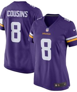 Kirk Cousins Minnesota Vikings Nike Women's Player Jersey - Purple