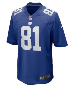 Alternative view of Cam Sims New York Giants Nike Team Game Jersey -  Royal