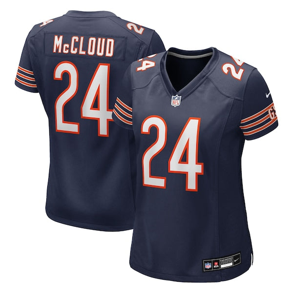Nick McCloud Chicago Bears Nike Women's Team Game Jersey - Navy - Image 2
