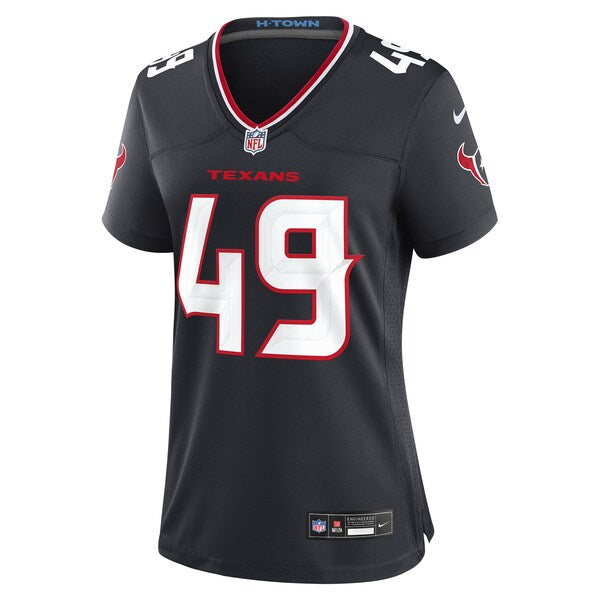 Tucker Addington Houston Texans Nike Women's Team Game Jersey - Navy - Image 2