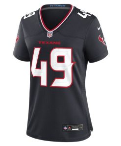 Alternative view of Tucker Addington Houston Texans Nike Women's Team Game Jersey -  Navy