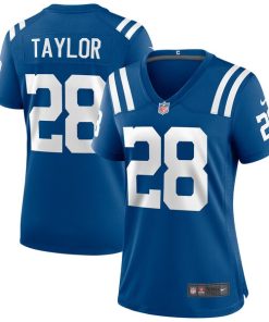 Jonathan Taylor Indianapolis Colts Nike Women's Game Jersey - Royal