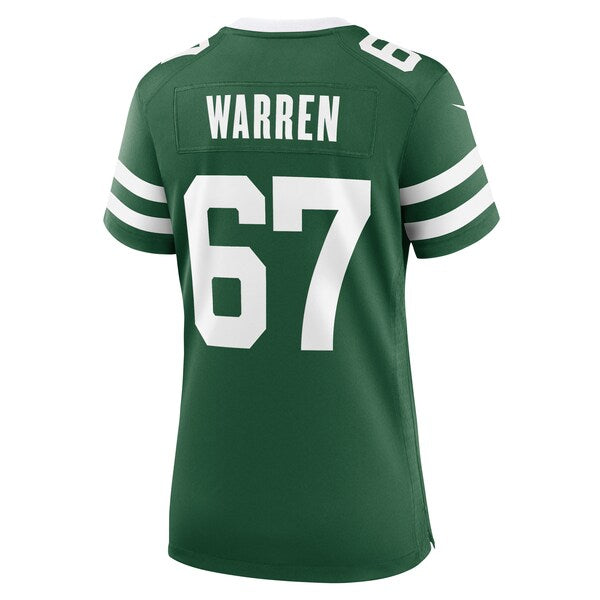 Carter Warren New York Jets Nike Women's Team Game Jersey - Legacy Green - Image 3