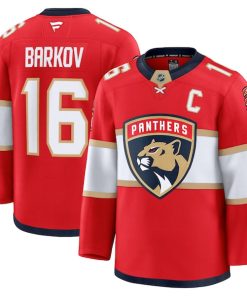Aleksander Barkov Florida Panthers  Home Premium Jersey - Red