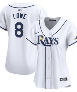 Brandon Lowe Tampa Bay Rays Nike Women's  Home Limited Player Jersey - White
