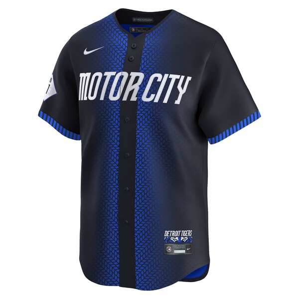 Javier Baez Detroit Tigers Nike 2024 City Connect Limited Jersey - Navy - Image 2