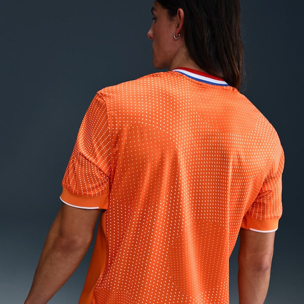Netherlands Women's National Team Nike 2025/26 Home Replica Jersey - Orange - Image 6