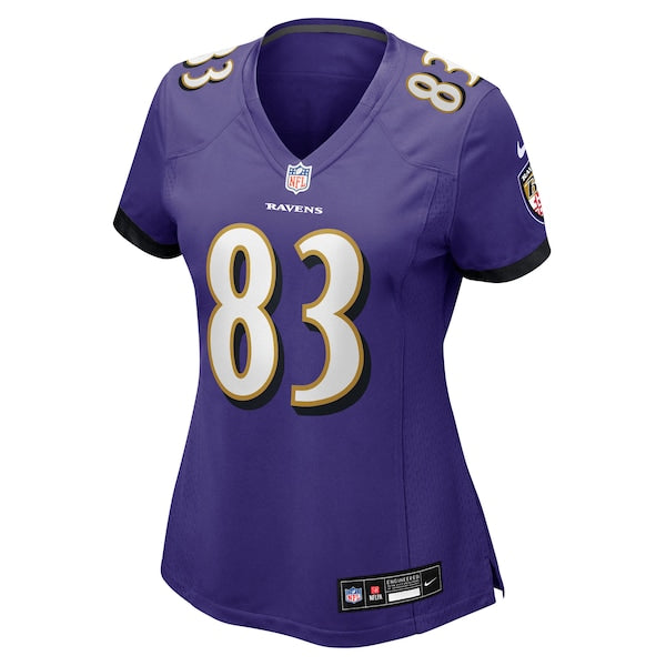 LaJohntay Wester Baltimore Ravens Nike Women's Team Game Jersey - Purple - Image 2