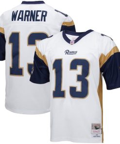 Kurt Warner Los Angeles Rams Big & Tall 2001 Retired Player Replica Jersey - White