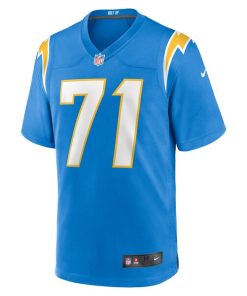 Alternative view of Jordan McFadden Los Angeles Chargers Nike Team Game Jersey - Powder Blue