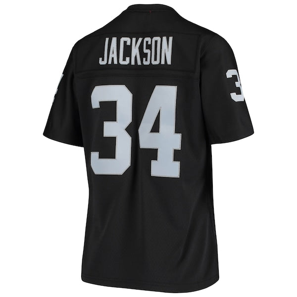 Bo Jackson Las Vegas Raiders Women's 1988 Legacy Replica Jersey - Black - Image 3
