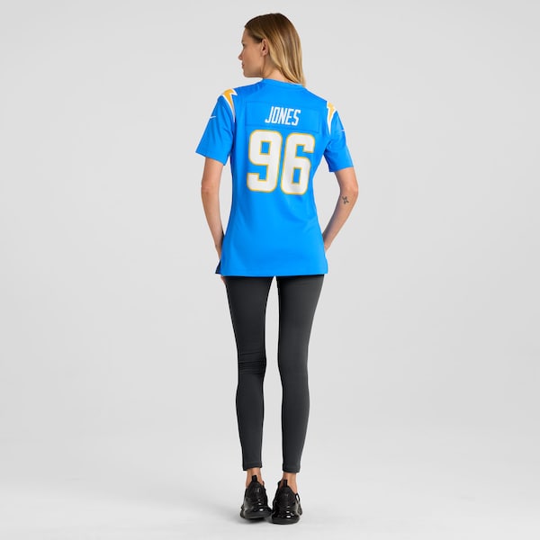 Naquan Jones Los Angeles Chargers Nike Women's Team Game Jersey - Powder Blue - Image 5