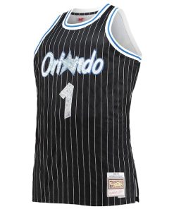 Alternative view of Penny Hardaway Orlando Magic Big & Tall 1994/95 NBA 75th Anniversary Diamond Swingman Jersey - Black
