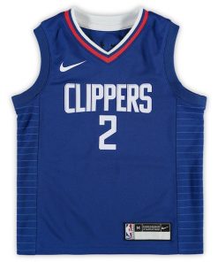 Alternative view of Kawhi Leonard LA Clippers Nike Preschool 2019/20 Player Jersey - Icon Edition - Royal