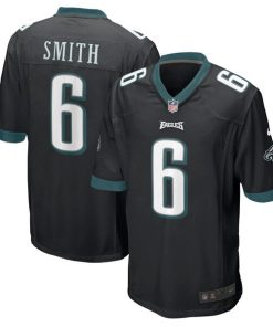 DeVonta Smith Philadelphia Eagles Nike Game Jersey - Black