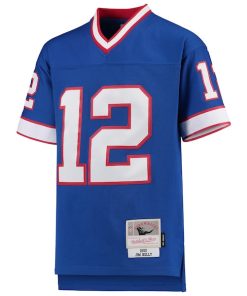 Alternative view of Jim Kelly Buffalo Bills Youth 1990 Legacy Retired Player Jersey - Royal