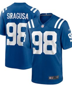 Alternative view of Tony Siragusa Indianapolis Colts Nike Game Retired Player Jersey - Royal/Blue