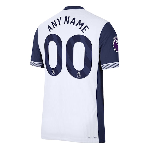 Tottenham Hotspur Nike 2024/25 Home Authentic Custom Jersey - White - Image 4