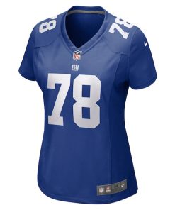Alternative view of Andrew Thomas New York Giants Nike Women's Game Jersey - Royal