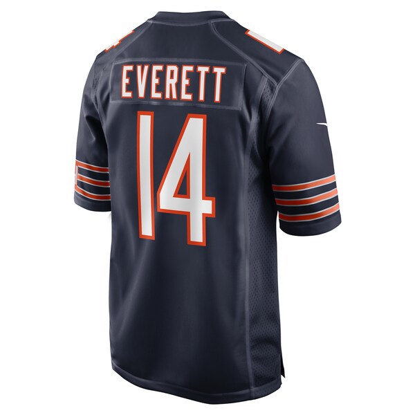 Gerald Everett Chicago Bears Nike Game Jersey - Navy - Image 3