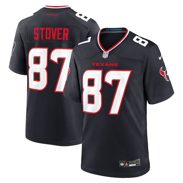 Cade Stover Houston Texans Nike Game Jersey - Navy