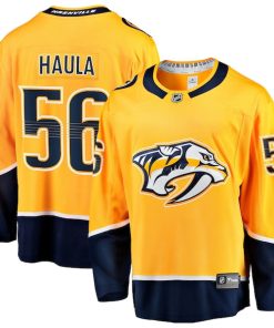 Erik Haula Nashville Predators  Home Breakaway Jersey - Gold