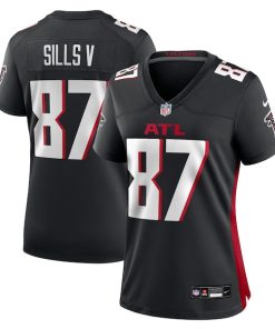 David Sills V Atlanta Falcons Nike Women's Team Game Jersey -  Black