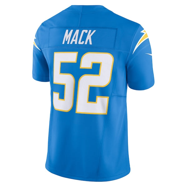 Khalil Mack Los Angeles Chargers Nike Vapor F.U.S.E. Limited Jersey - Powder Blue - Image 3
