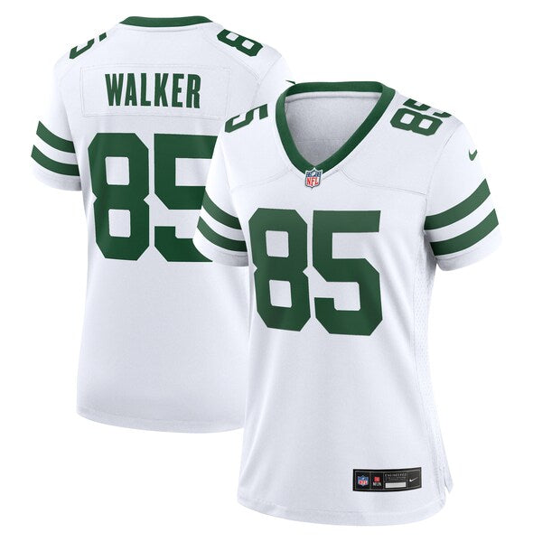 Wesley Walker New York Jets Nike Women's Legacy Retired Player Game Jersey - White/Green - Image 2