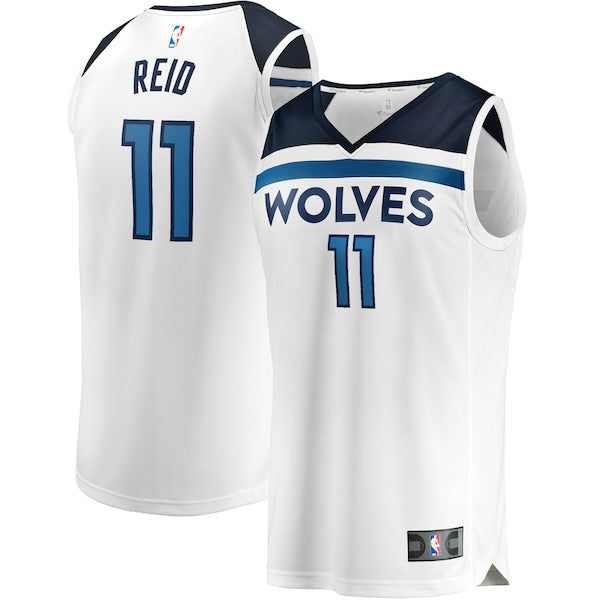 Naz Reid Minnesota Timberwolves Youth Fast Break Replica Player Jersey - Association Edition - White