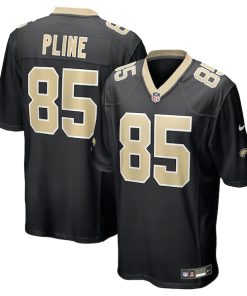 Mason Pline New Orleans Saints Nike Team Game Jersey -  Black