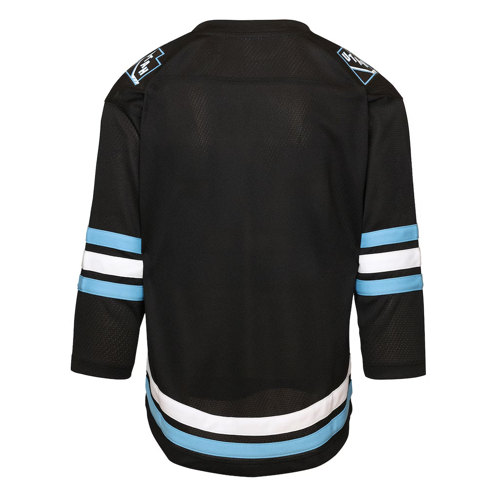 Utah Mammoth Youth Home Replica Jersey - Black - Image 3
