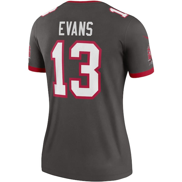 Mike Evans Tampa Bay Buccaneers Nike Women's Alternate Legend Jersey - Pewter - Image 3