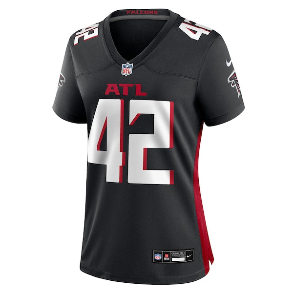 Josh Woods Atlanta Falcons Nike Women's Team Game Jersey - Black - Image 2