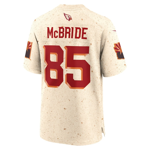 Trey McBride Arizona Cardinals Nike 2025 Rivalries Collection Game Jersey - Natural - Image 3
