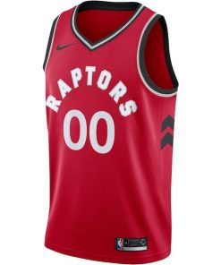 Alternative view of Toronto Raptors Nike 2020/21 Swingman Custom Jersey - Icon Edition - Red