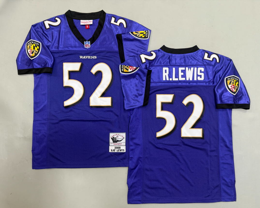 Ray Lewis Baltimore Ravens Authentic Throwback Retired Player Jersey