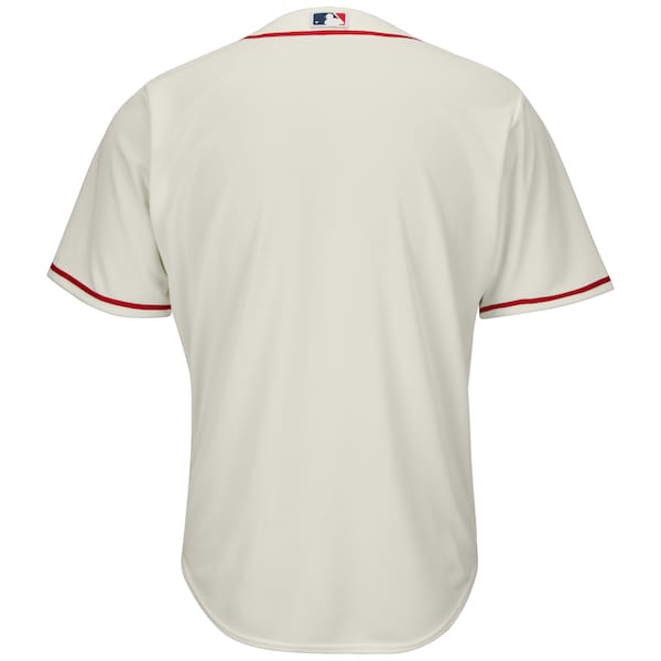 St. Louis Cardinals Big & Tall Replica Team Jersey - Cream - Image 3