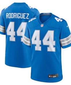 Malcolm Rodriguez Detroit Lions Nike Game Jersey - Blue